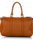 FNDI Linda Leather Boston Bag (SHG-26676)