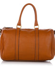 FNDI Linda Leather Boston Bag (SHG-26676)