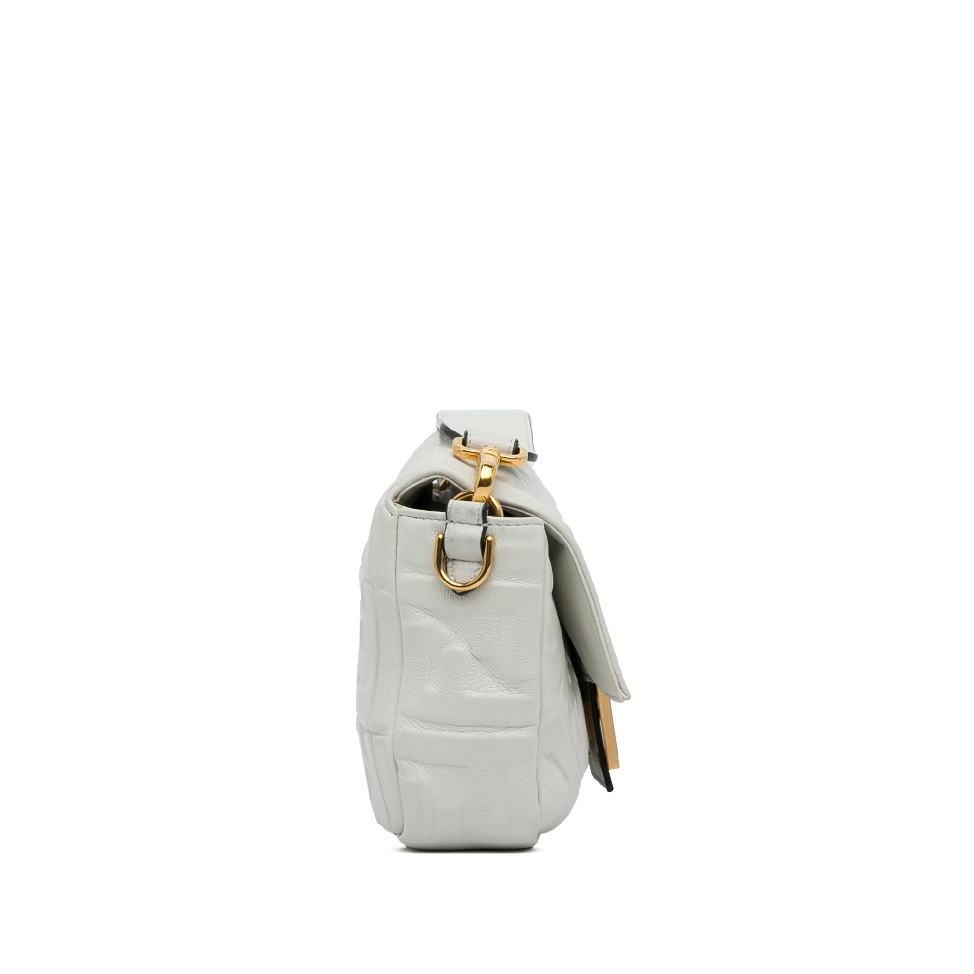 FNDI Medium Embossed FF Baguette (SHG-DinKAf)
