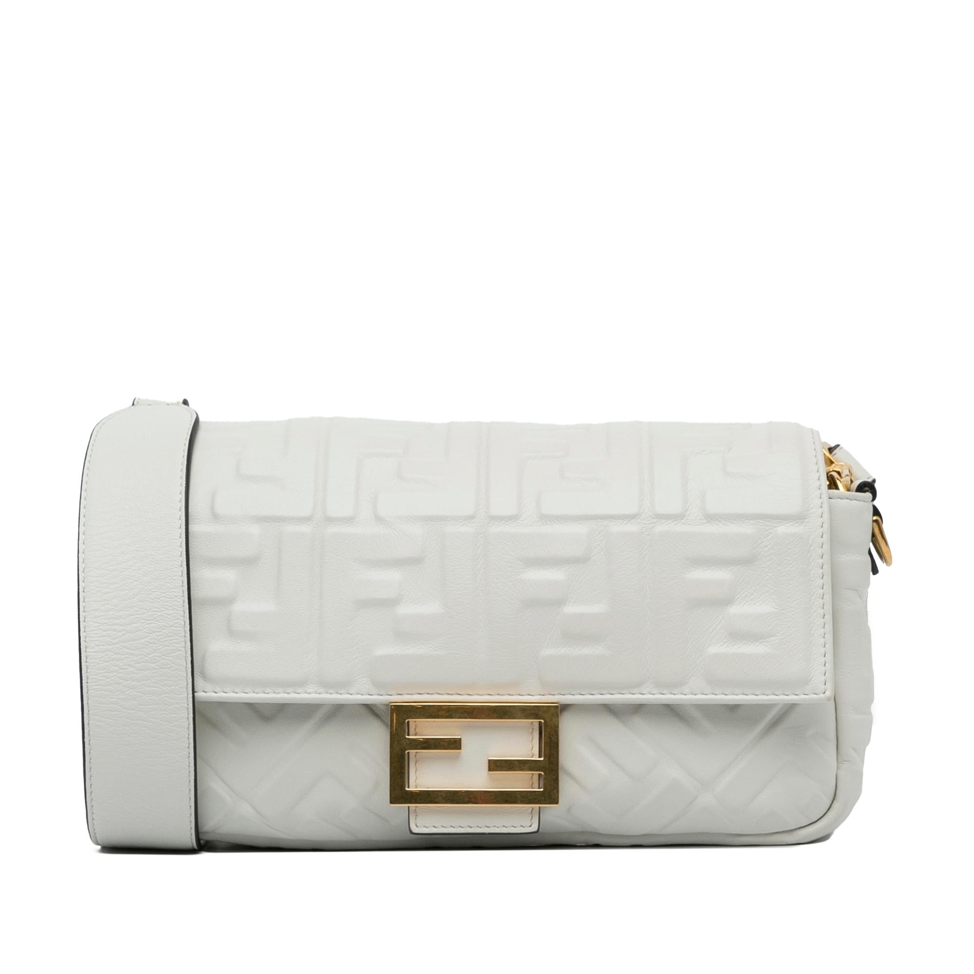 FNDI Medium Embossed FF Baguette (SHG-DinKAf)