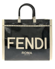 FNDI Medium Patent Sunshine Shopper Tote (SHG-bMcH3T)