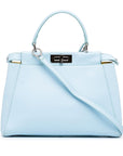 FNDI Medium Peekaboo Satchel (SHG-XV0djZ)
