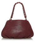 FNDI Mia Leather Shoulder Bag (SHG-29685)