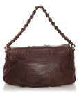 FNDI Mia Leather Shoulder Bag (SHG-33538)