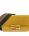 FNDI Mini Flat Baguette Crossbody Bag (SHG-weEbXp)
