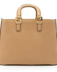 FNDI Calfskin Romano Selleria FF Handle Medium Tote (SHF-23375)