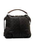 Black LV Monogram Mahina Selene PM Satchel