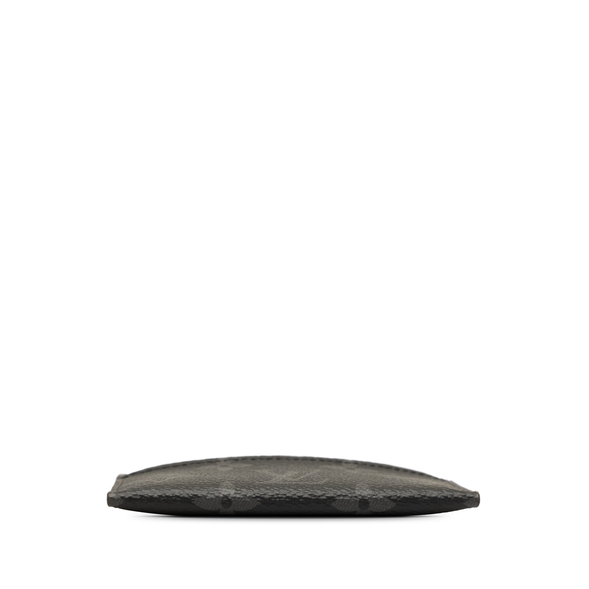 Black LV Monogram Eclipse Porte Cartes Double Card Holder