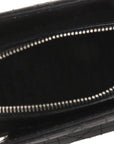Cannage Lady DOR East West Leather Handbag Black