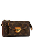 Brown LV Monogram Portefeuille Astrid Long Wallets