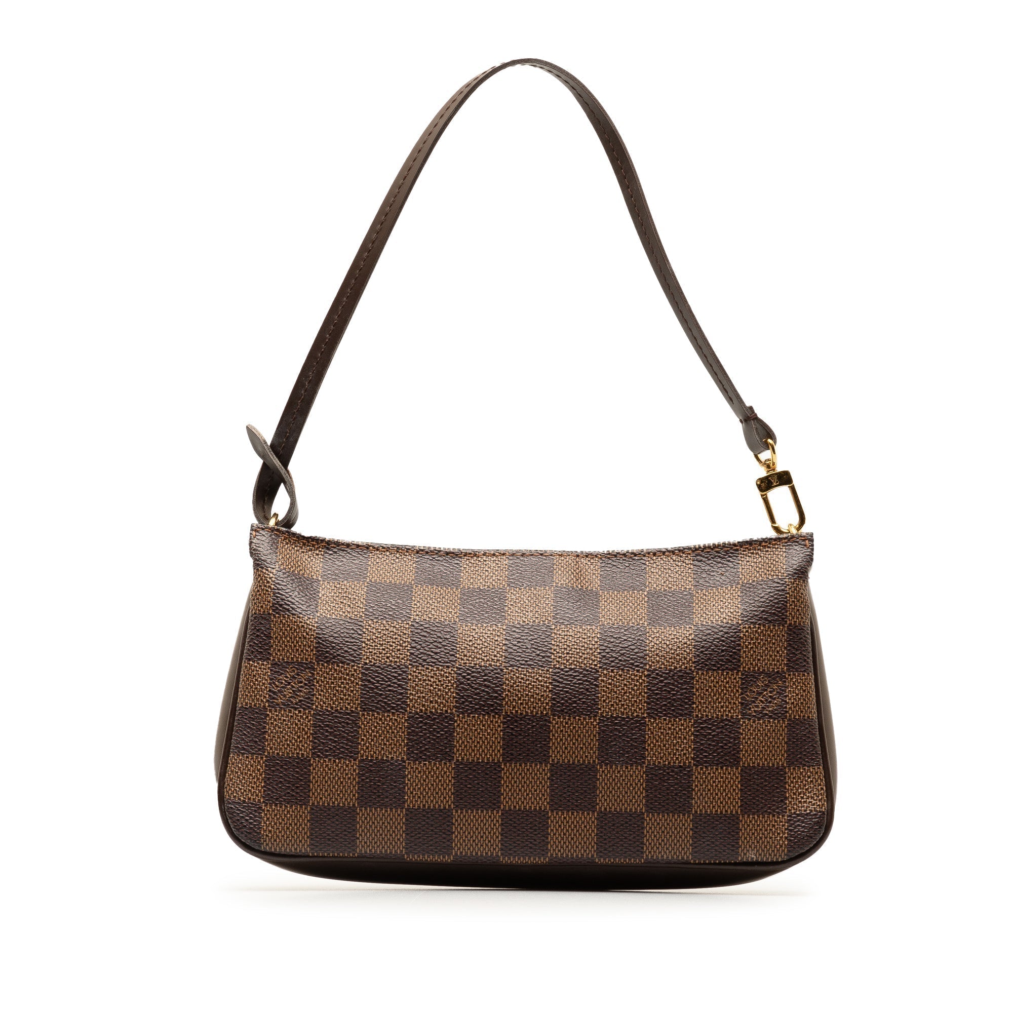 Brown LV Damier Ebene Pochette Accessoires Shoulder Bag