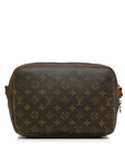 Brown LV Monogram Reporter PM Crossbody Bag