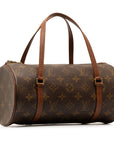 Brown LV Monogram Papillon 26 HandBag