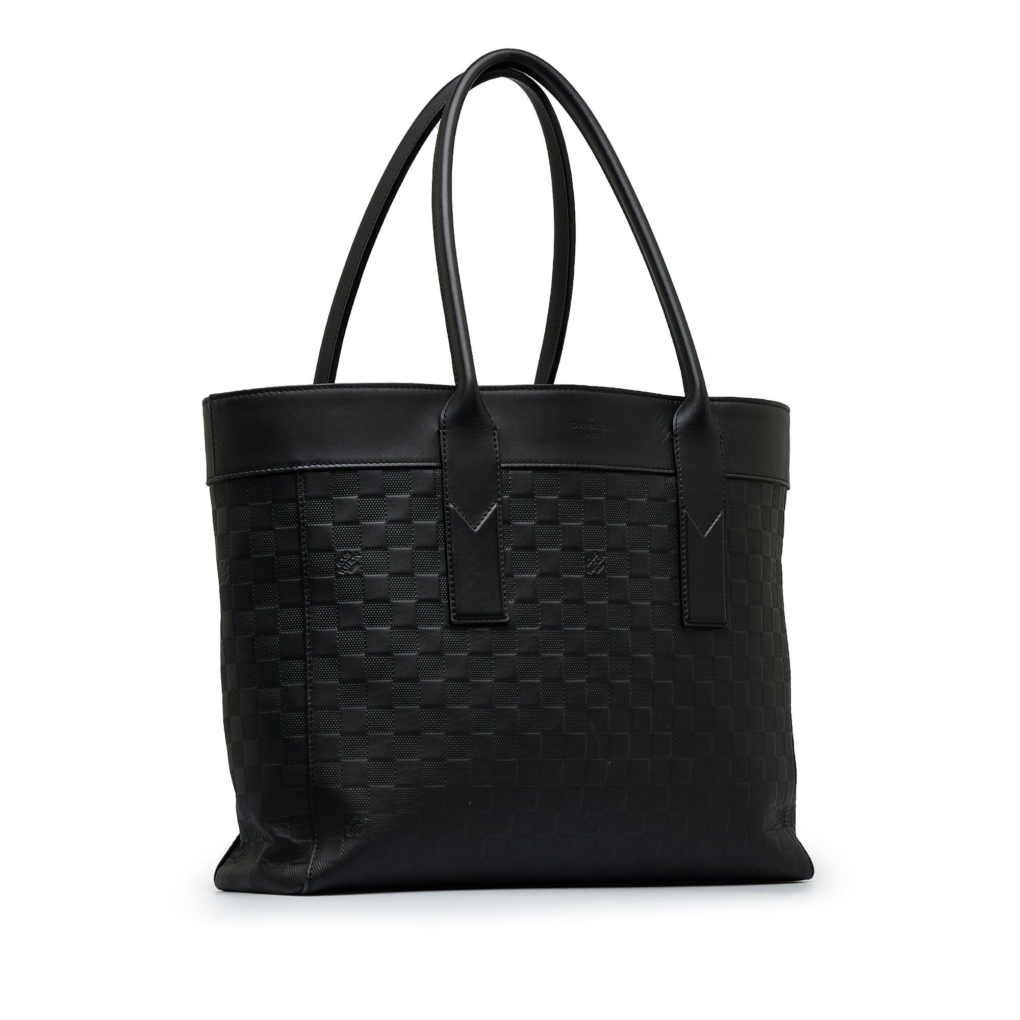 Black LV Damier Infini Cabas Voyage Tote Bag