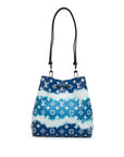 Blue LV Monogram Escale NeoNoe MM Bucket Bag