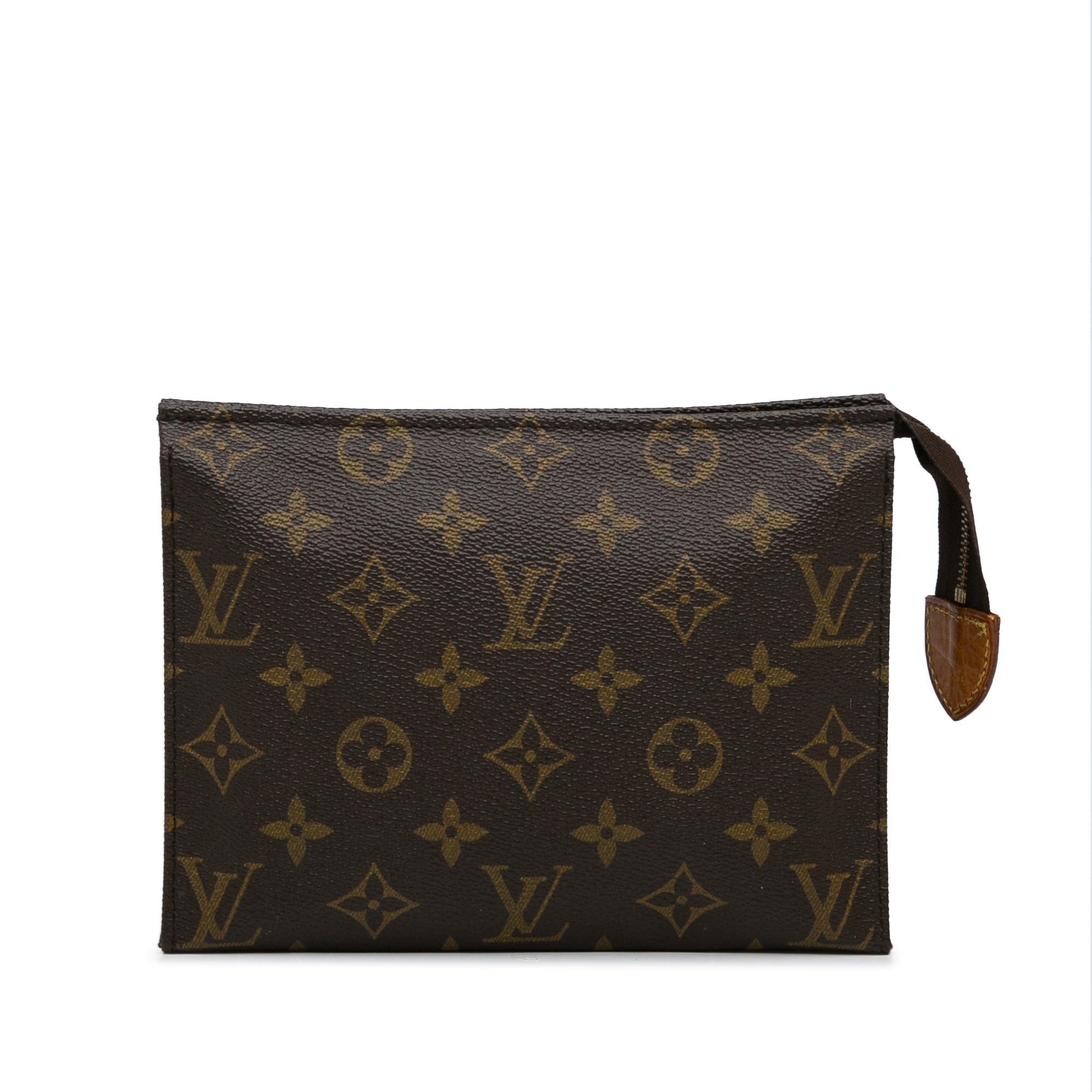 Brown LV Monogram Toiletry Pouch 19