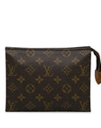 Brown LV Monogram Toiletry Pouch 19