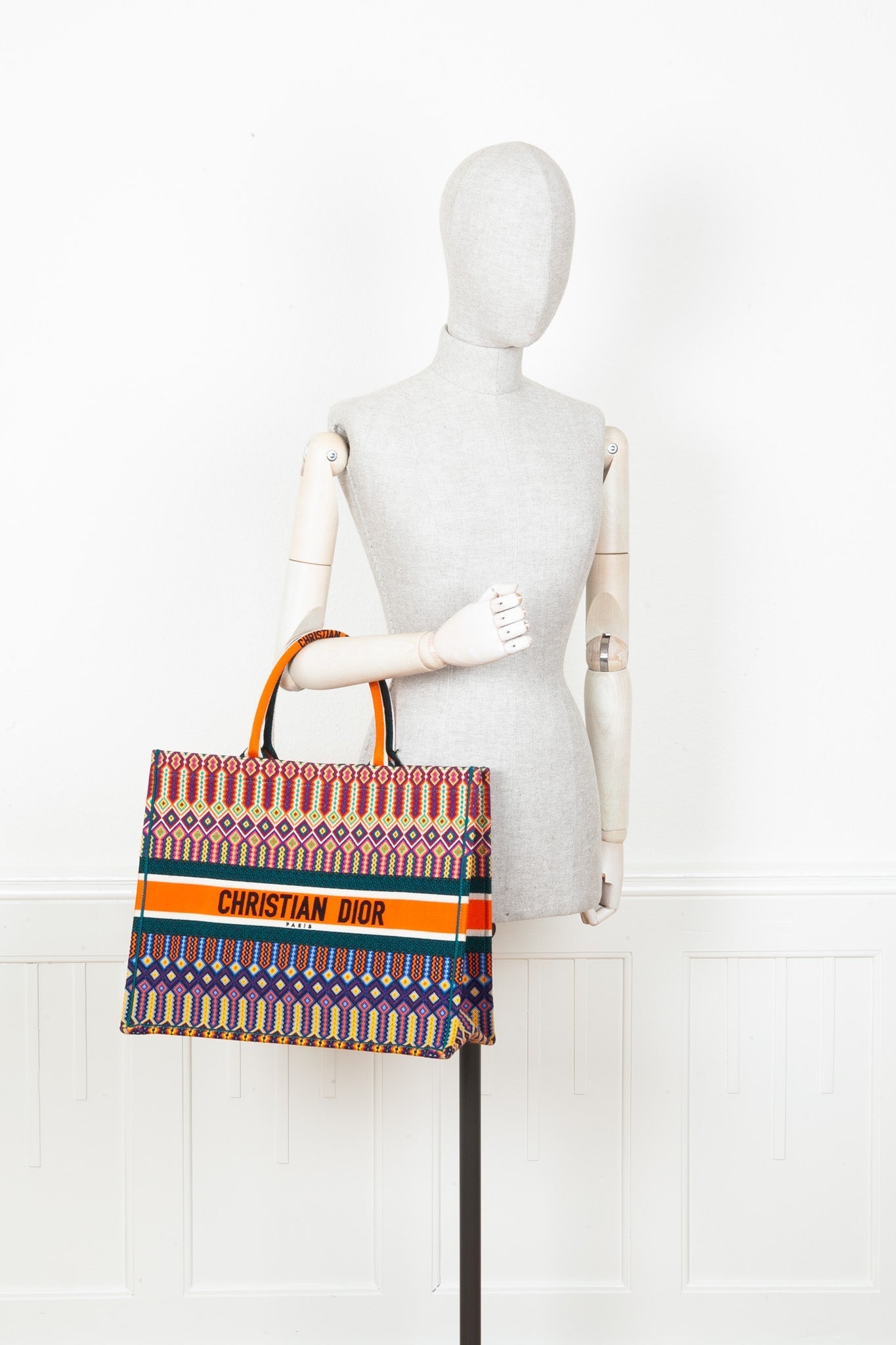 CHRISTIAN DOR Book Tote Large