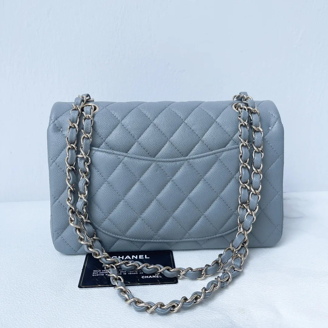 CHNL 20C Classic Quilted Small Double Flap