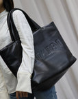 YSK300 Saint Laurent Tote in Nappa Lambskin / HIGHEST QUALITY VERSION / 16.1–19.7 x 16.9 x 6.7 inches