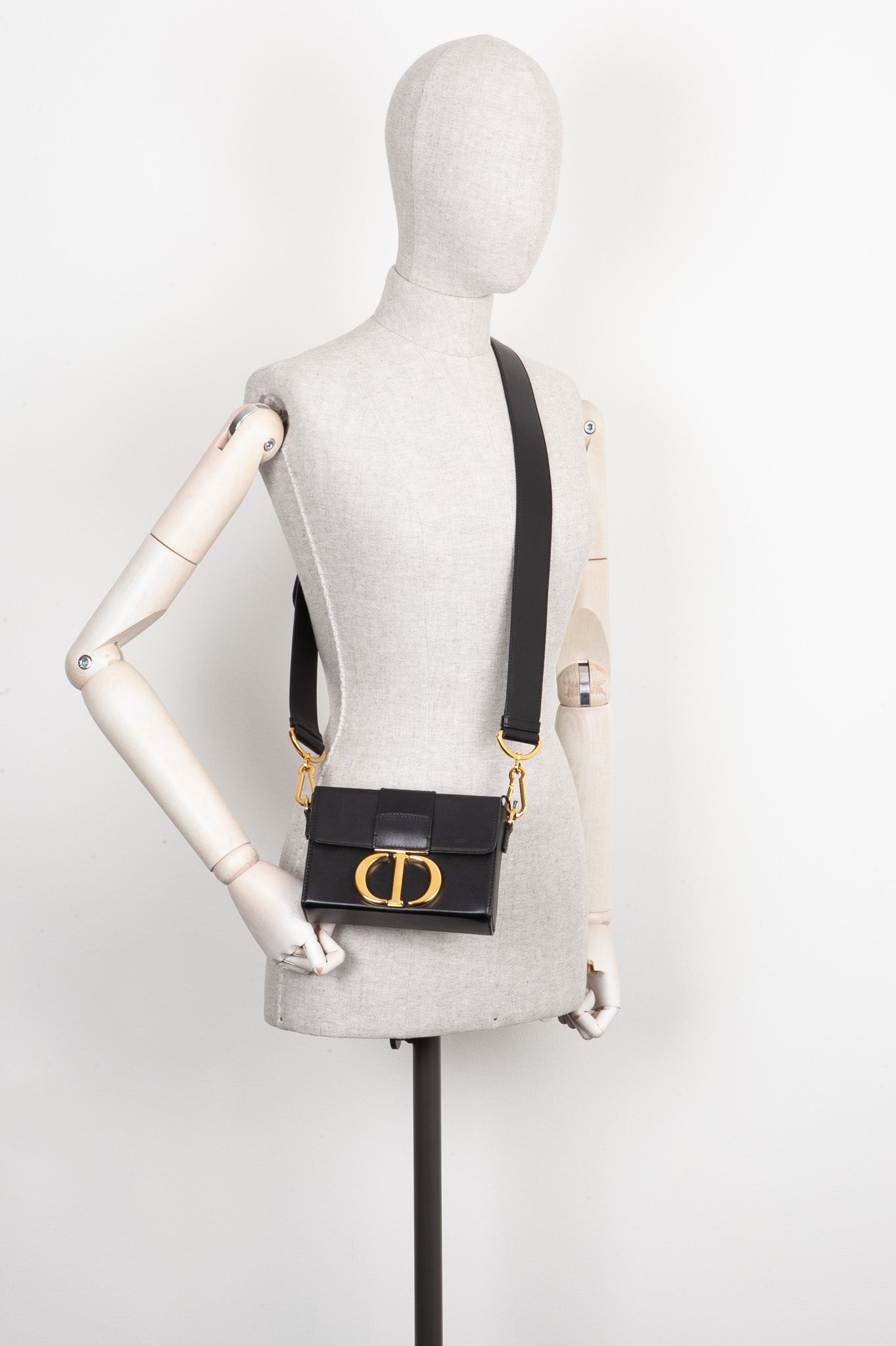 CHRISTIAN DOR Montaigne Box Bag Black