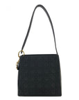 Christian DOR Cannage Nylon Shoulder bag Black Vintage spxywa