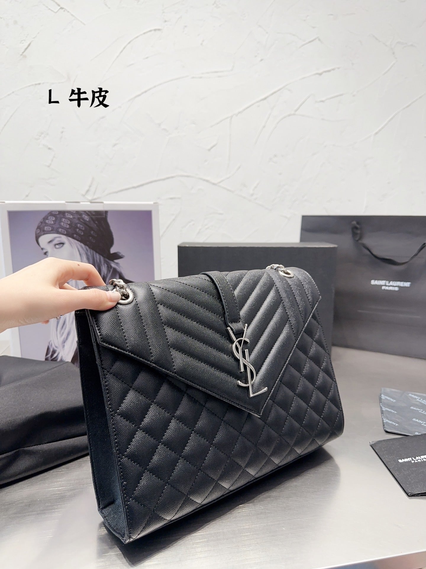 YSL YSL Envelope Handbag