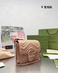 GCCI Marmont Matelassè Handbag (Shoulder Bag Cross body)