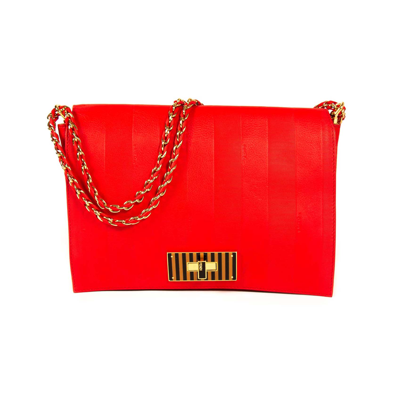FNDI Claudia Leather Large Flap