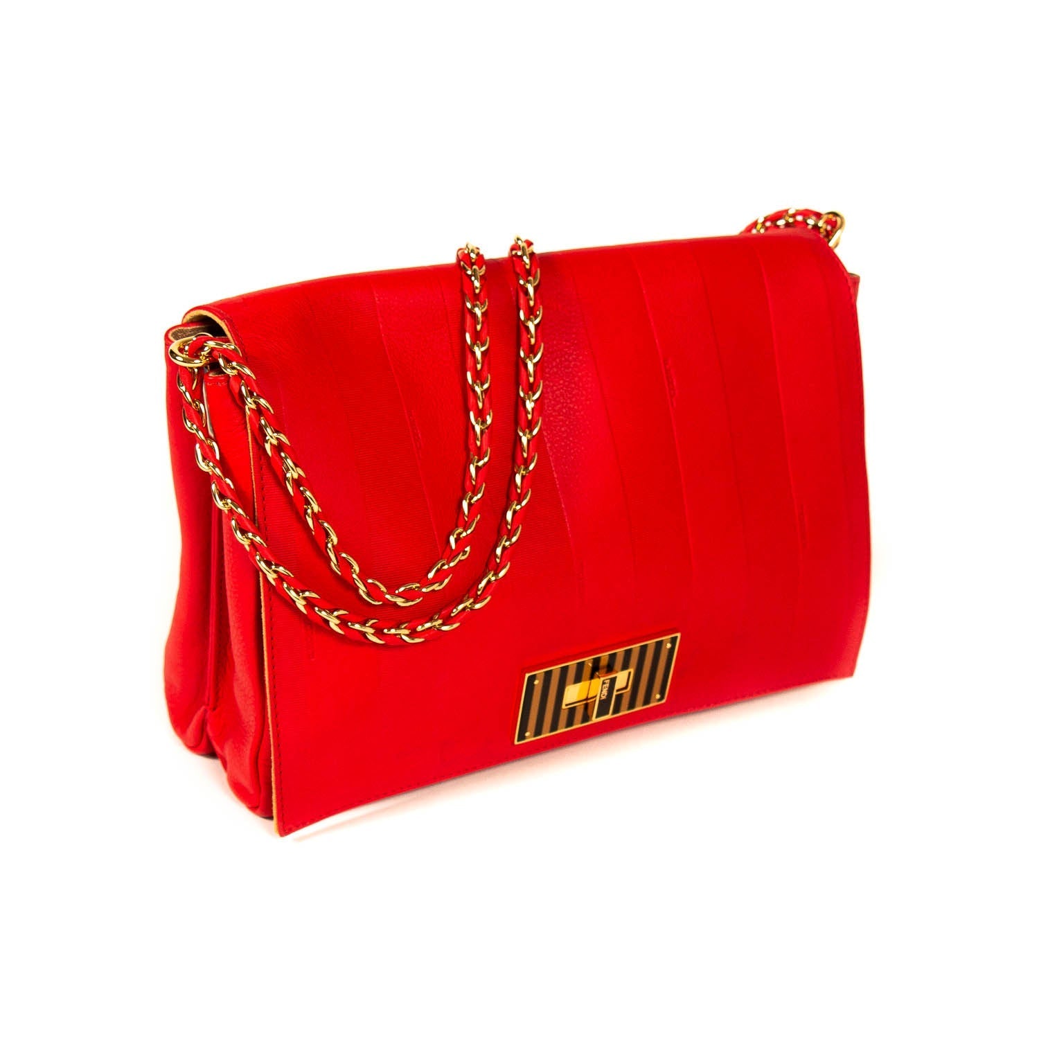 FNDI Claudia Leather Large Flap