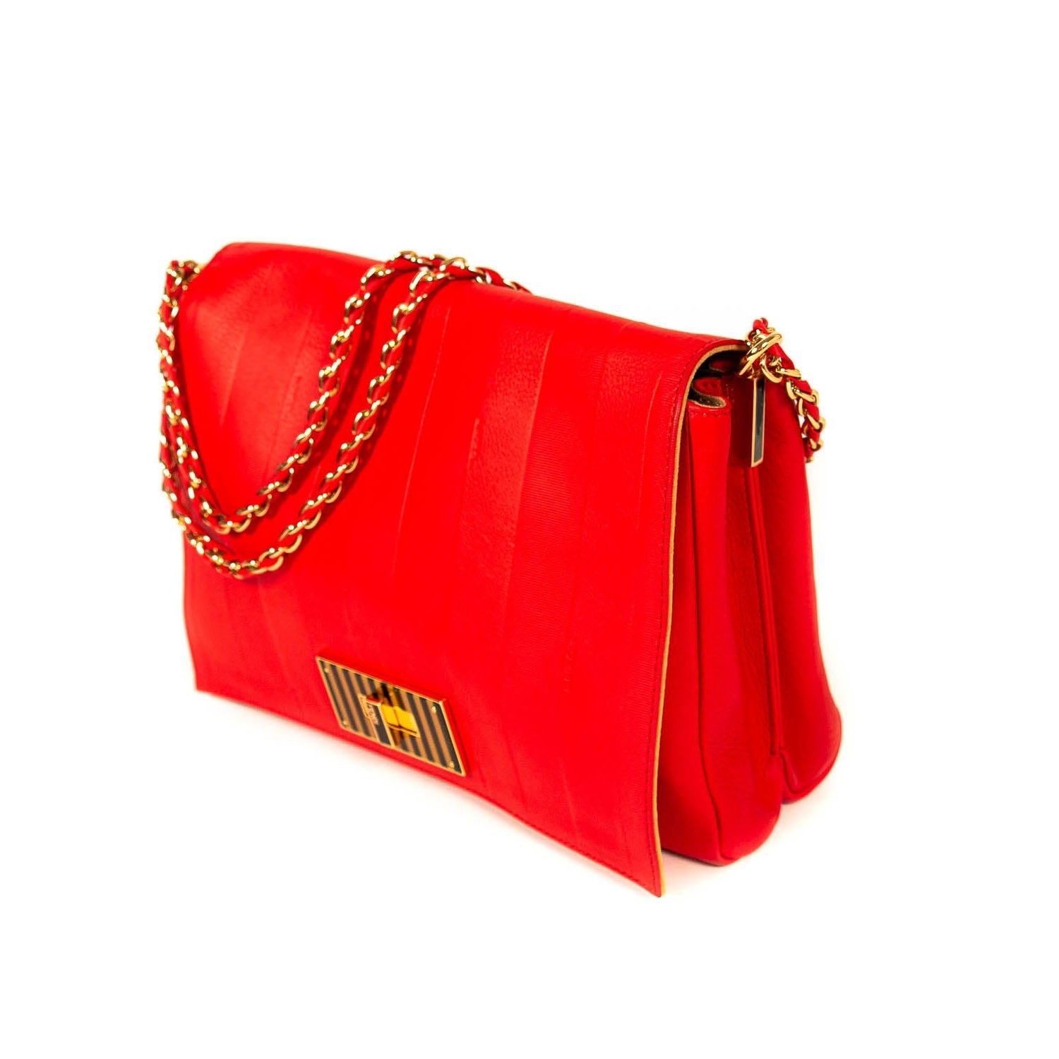 FNDI Claudia Leather Large Flap