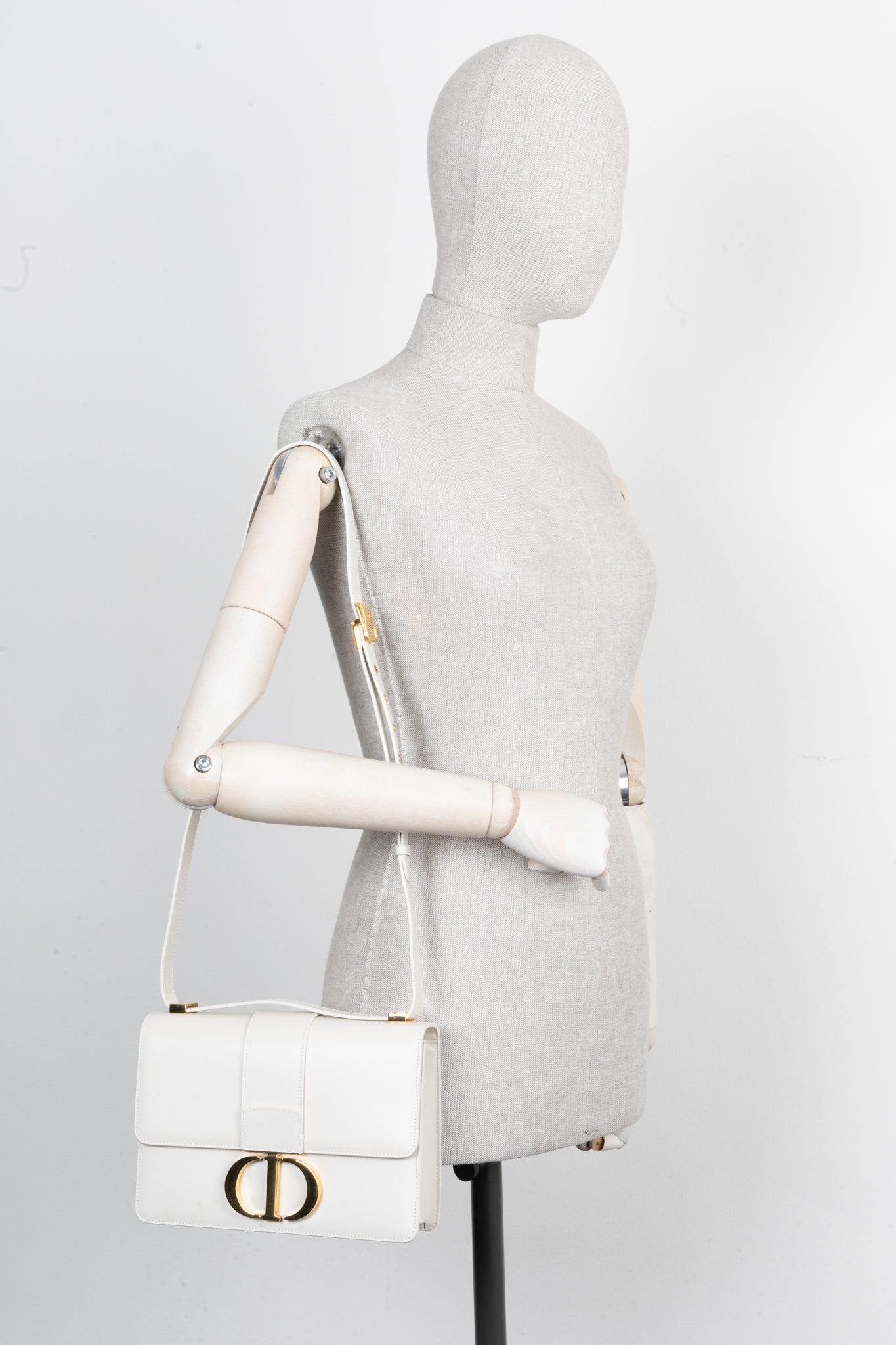 CHRISTIAN DOR Montaigne Bag Leather White
