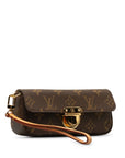Brown LV Monogram Pochette Lagoon Clutch Bag