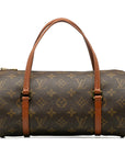 Brown LV Monogram Papillon 26 HandBag