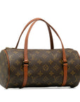 Brown LV Monogram Papillon 26 HandBag