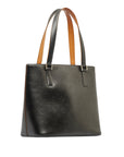 Black LV Monogram Mat Stockton Tote Bag