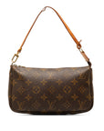 Brown LV Monogram Pochette Accessoires Shoulder Bag