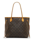 Brown LV Monogram Neverfull MM Tote Bag