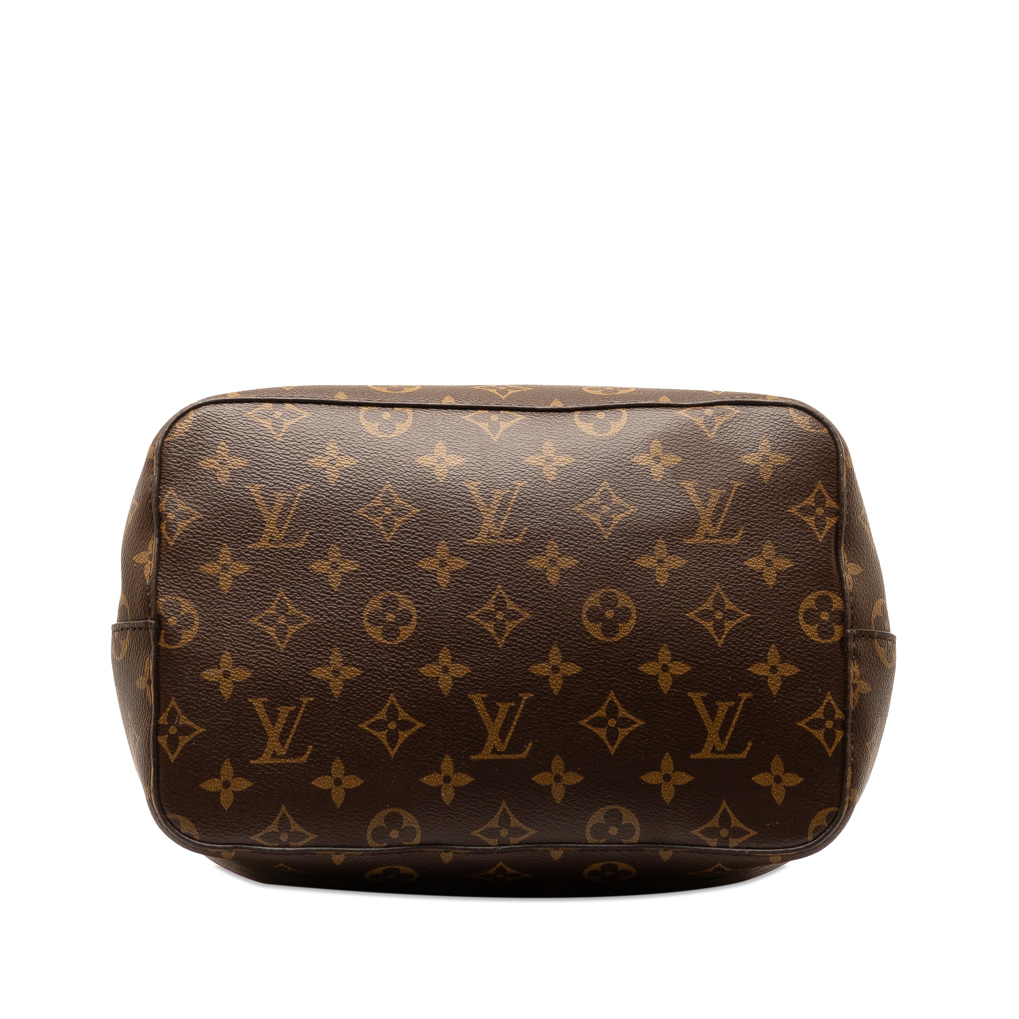 Brown LV Monogram Neonoe MM Bucket Bag