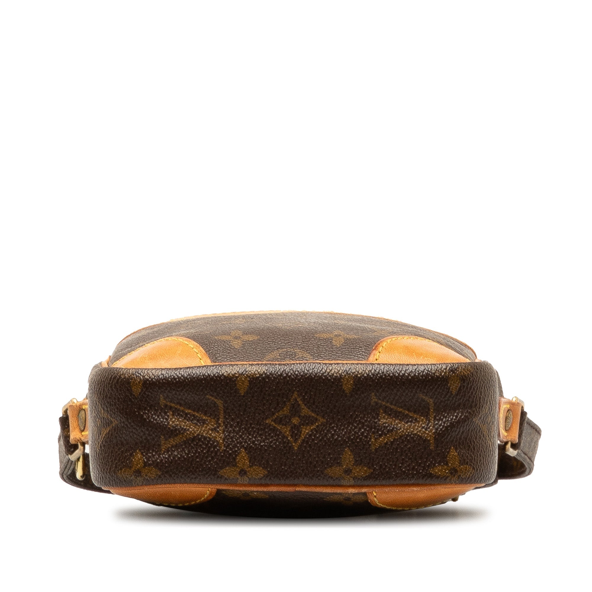Brown LV Monogram Danube Crossbody Bag