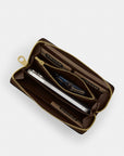 Long Zip Around Wallet (Silver/Chalk)