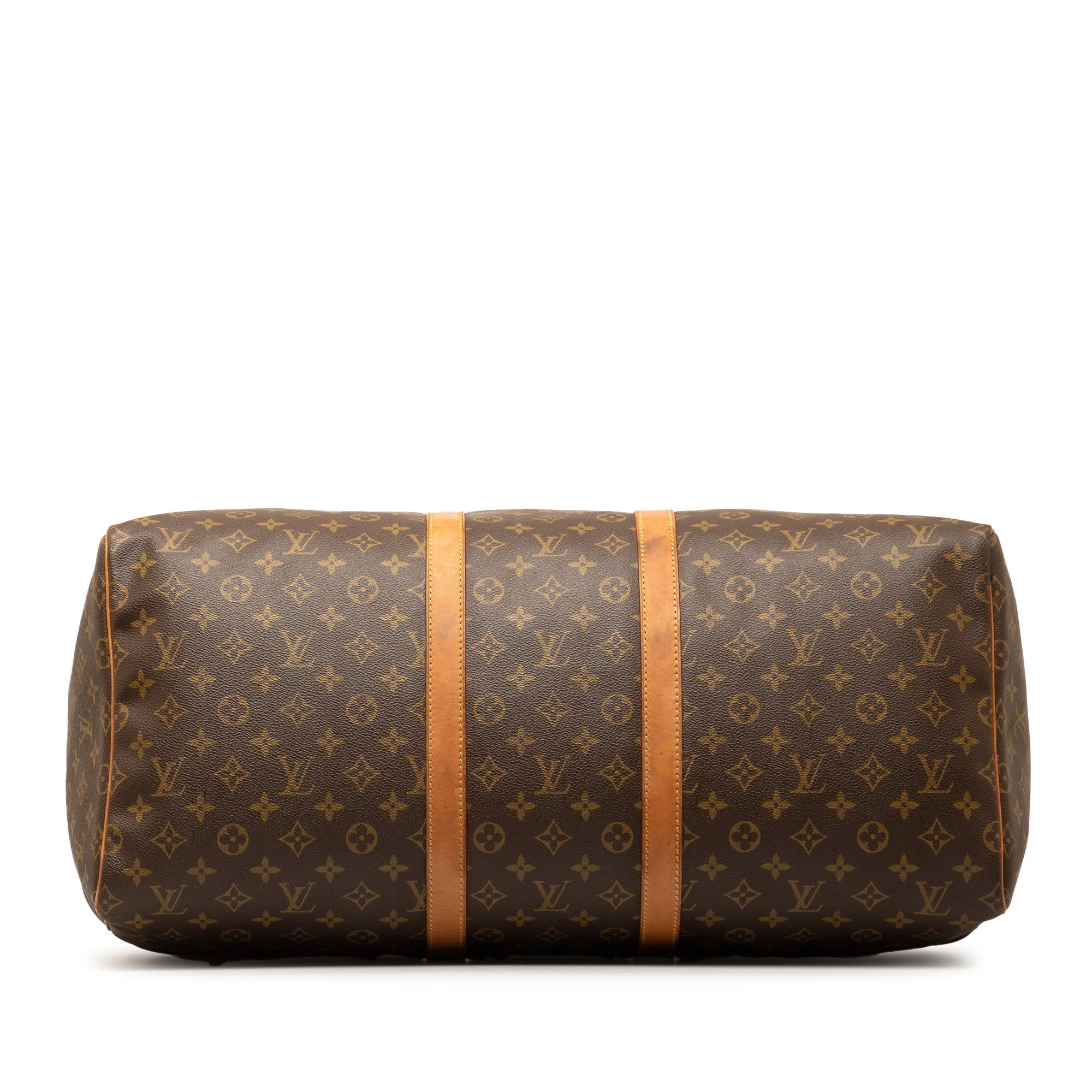 Brown LV Monogram Keepall 50 Travel Bag