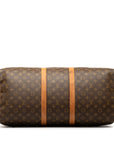 Brown LV Monogram Keepall 50 Travel Bag
