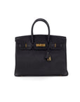 HRMS Birkin 35 Togo Black - [B] Stamp