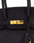 HRMS Birkin 35 Togo Black - [B] Stamp