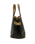 Brown LV Monogram Batignolles Vertical Tote Bag