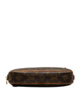 Brown LV Monogram Pochette Marly Bandouliere Crossbody Bag