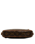 Brown LV Monogram Pochette Marly Bandouliere Crossbody Bag