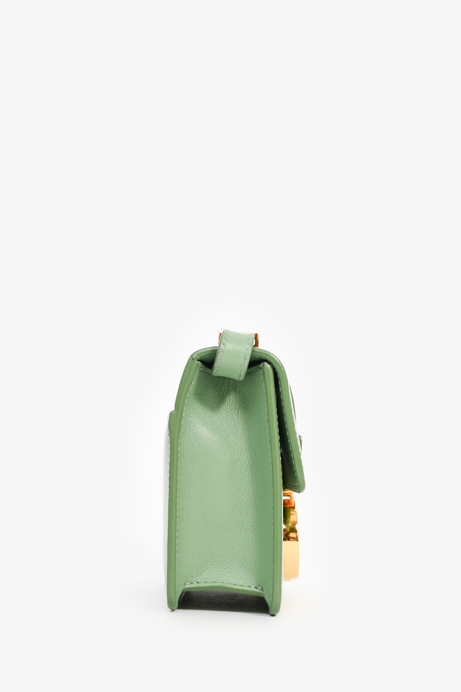 Christian DOR Green 'Sac Montaigne Mini' Crossbody