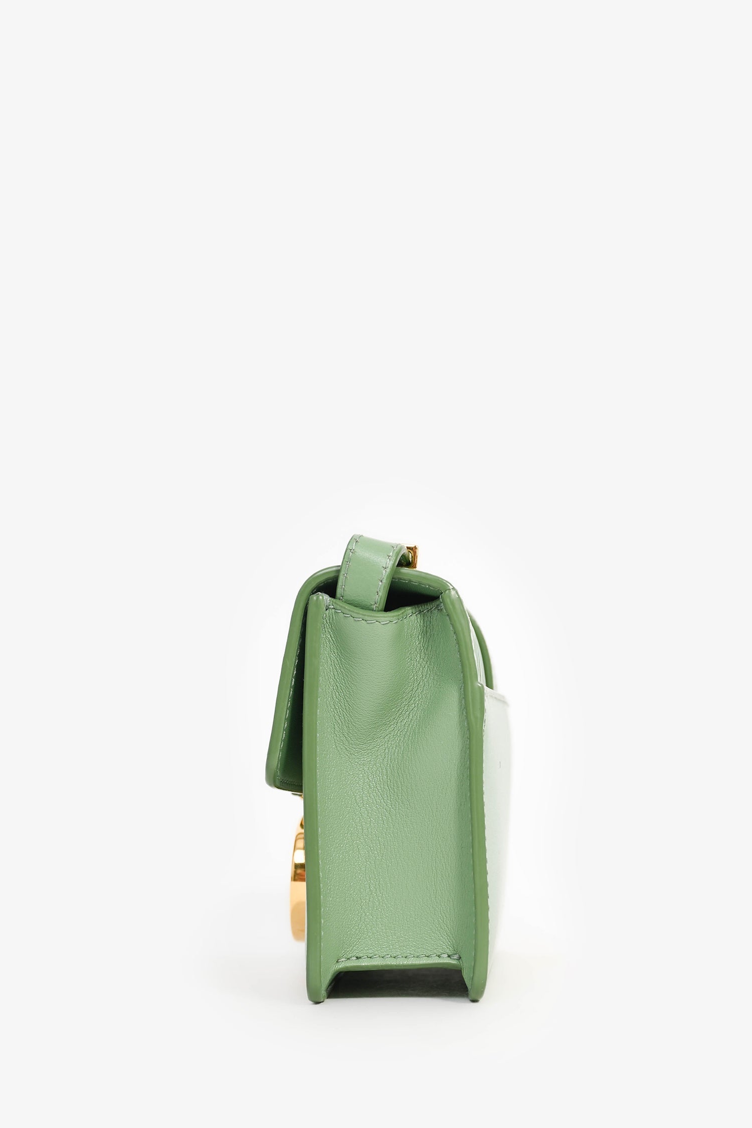 Christian DOR Green 'Sac Montaigne Mini' Crossbody